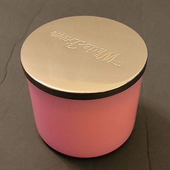 BRAND NEW BATH & BODY WORKS BUBBLY ROSE 3-Wick LARGE 14.5 oz CANDLE - Picture 6 of 11